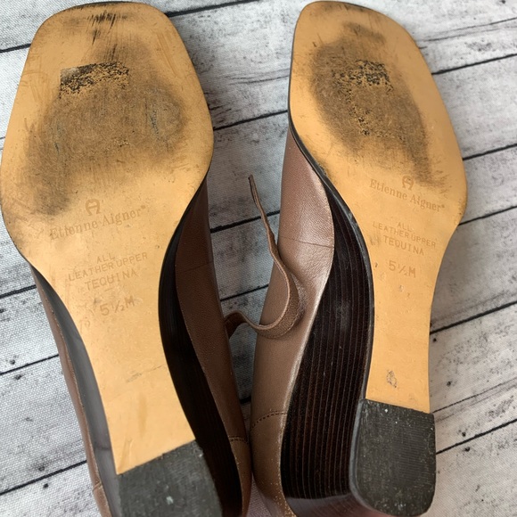 Etienne Aigner wedges. Size 5 1/2 M. - Picture 2 of 5